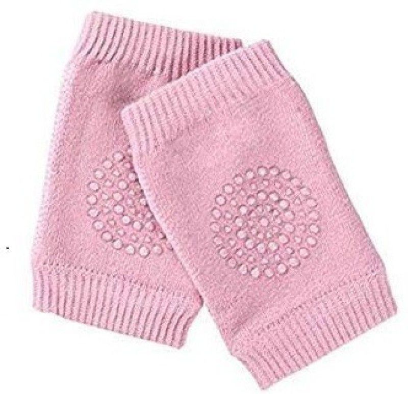 TULSHI ENTERPRISE Baby Knee Pads for Crawling Pink Baby Knee Pads  (Dotted)