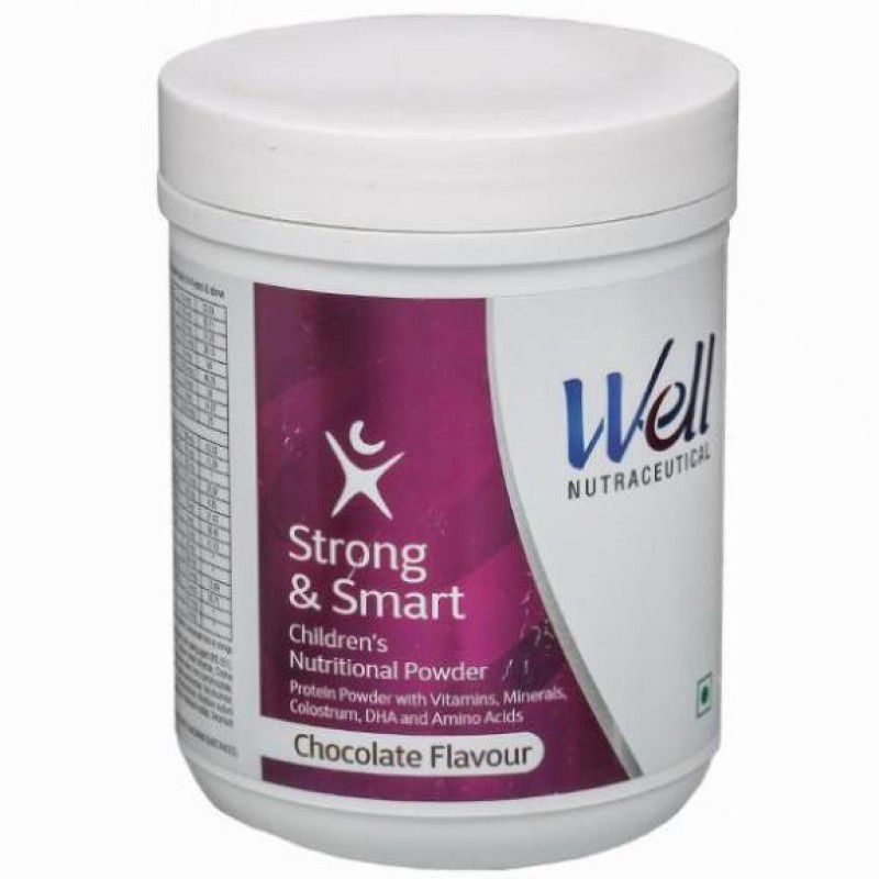 Well Strong & Smart Children's Nutritional Powder 200G (Pack of 1) Chocolate Flavored Powder  (200 g)