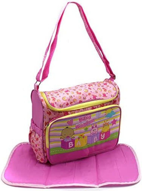 OLE BABY Diaper Bag,Baby Bag,Mummy Bag,Handbag,Waterproof WashableTravel Bag,Jumbo Bag Tote Diaper Bag  (Pink)
