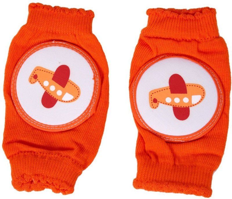 GURU KRIPA BABY PRODUCTS Carter Niese Pad Orange Orange Baby Knee Pads  (Self Design)