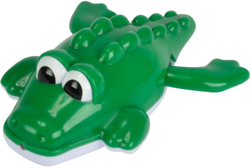 SIMBA World Of Toys - Wind Up Swimming Animals Bath Toy  (Green)