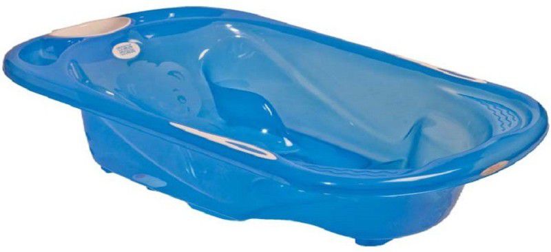 MeeMee Spacious Comfy Baby Bath Tub (Blue)  (Blue)