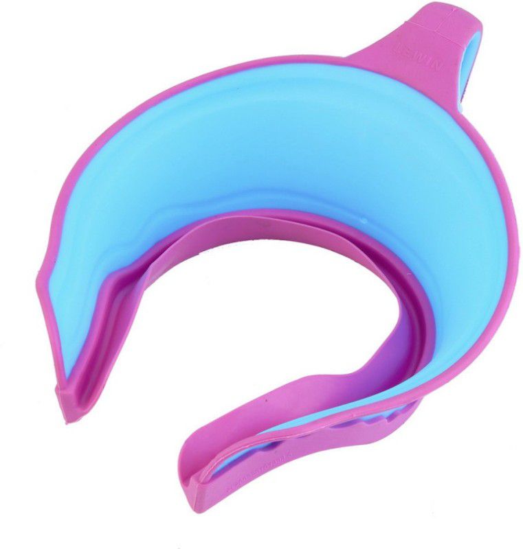 Nema Hair Wash Shield Adjustable Baby Shower Cap - Blue