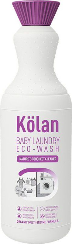 Kolan Organic Biodegradable Baby Laundry Clothing Detergent 700 ML - Ideal for Both Top and Front Load and also Hand Wash (For all Type of Fabrics) Liquid Detergent  (700 ml)