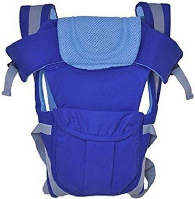 Shyama Adjustable Hands-Free 4-in-1 Baby Carrier Bag_Light Blue Baby Carrier  (Light Blue, Front carry facing out)