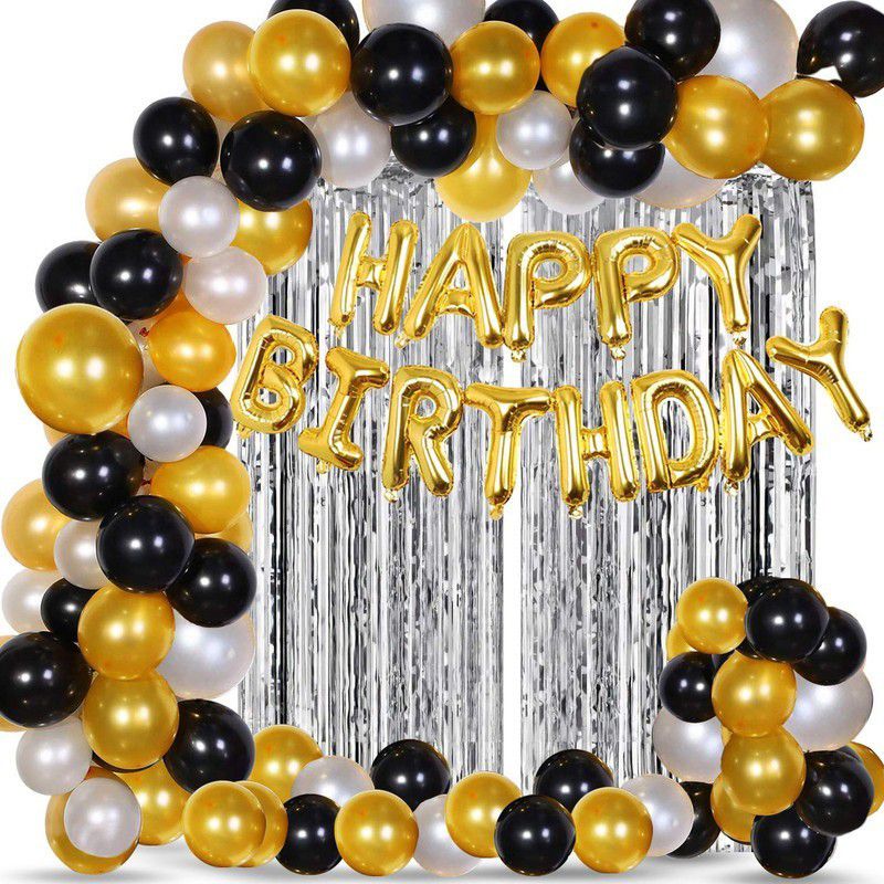 THE AMEX COMPANY Happy Birthday Decorations Kit / Items | Birthday Theme Decorations Combo Balloon | Party Celebration  (Set of 65)