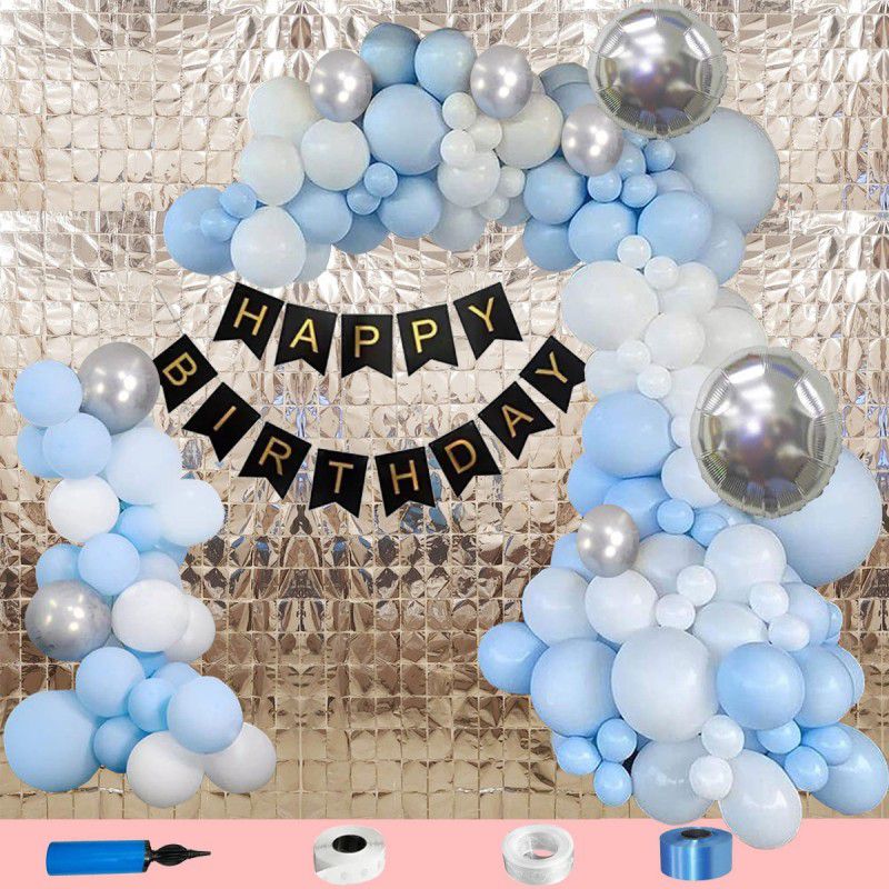 Shopperskart Shopperskart Happy Birthday Decoration Combo for Kids/Adults Party  (Set of 114)