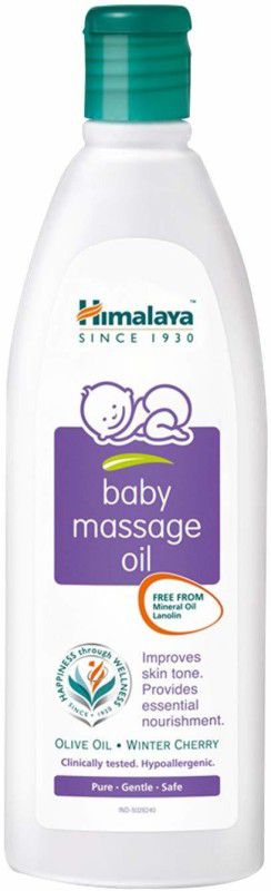 HIMALAYA Since 1930 Baby Care Baby Masssage Oil 100ml Pack of 3  (300 ml)