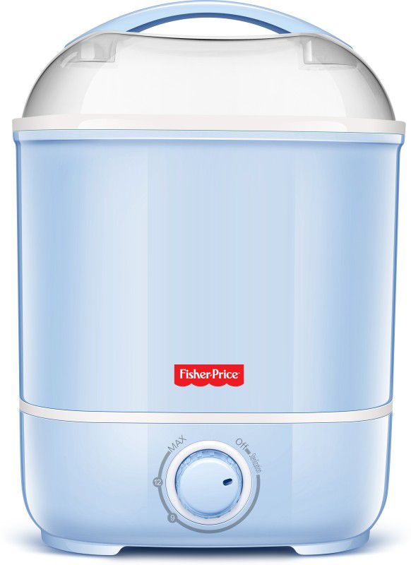 FISHER-PRICE SteamMax 6 Bottle Sterilizer for Baby Milk Bottles and Accessories - 6 Slots  (Blue)