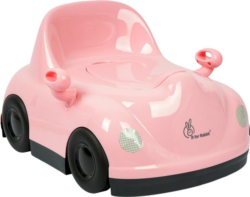 R for Rabbit Vroom Potty Training Seat Kids Pink Potty Box  (Pink)