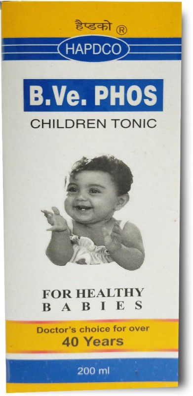 HAPDCO B.VE.PHOS CHILDREN TONIC 120 ml Liquid  (1 ml)