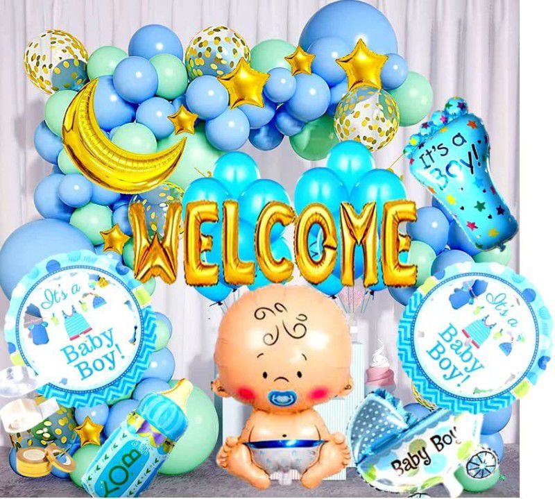 SV Traders Welcome Kit For Baby Boy Kit Of 69 Pcs  (Set of 1)