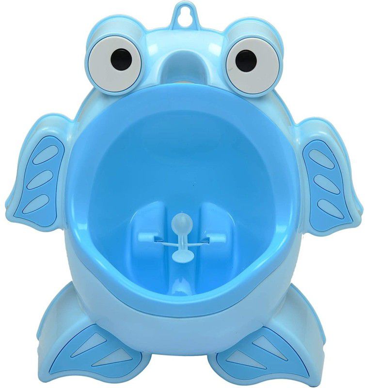 HUEX Urinal Pee Trainer Urine for Boys with Funny Aiming Target Urinating Box Potty Box  (Blue)