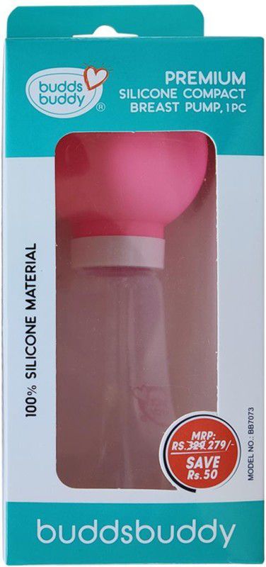 joy surgitech silicon breast pump - 1 Slots  (Pink)