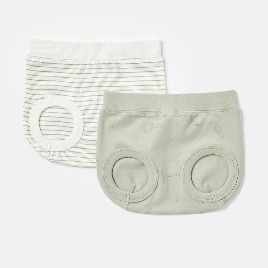 2 Pack Organic Nappy Cover