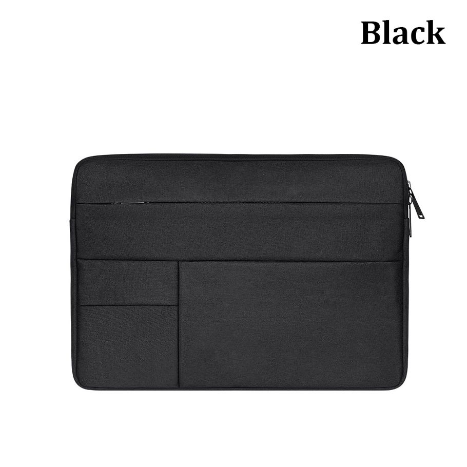 1pc Waterproof Laptop Bag Sleeve Case Cover Notebook Pouch Multi-function Dual Zipper For MacBook Air Pro Lenovo HP Dell Asus 11 13 14 15.4 15.6 inch