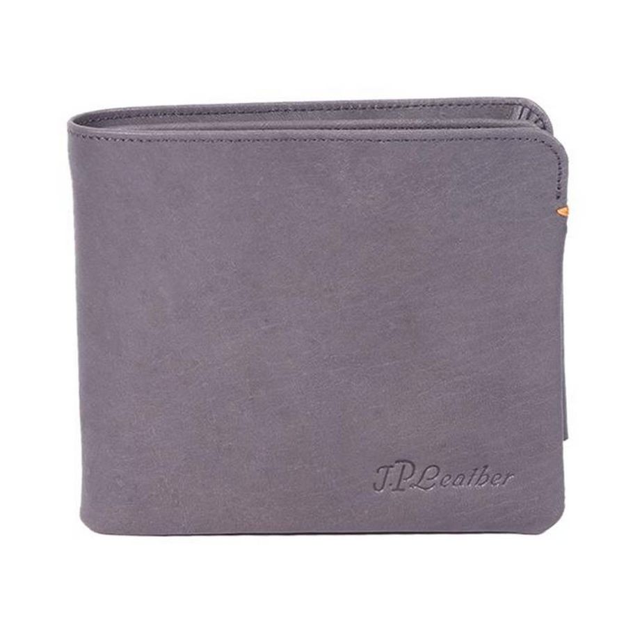 Gray Artificial Leather Wallet For Men