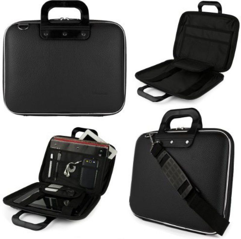 14 inch Laptop Messenger Bag  (Black)