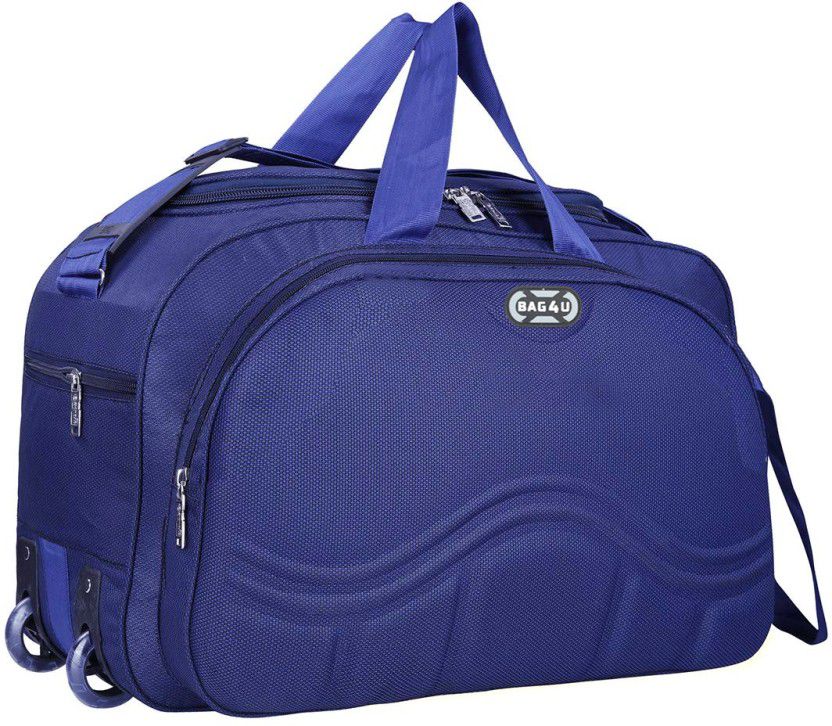 40 L Strolley Duffel Bag - nevi blue konafom - Blue - Regular Capacity