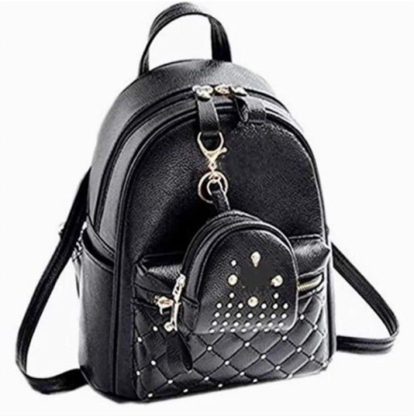 Small 7 L Backpack Black HC-Backpack-02  (Black)