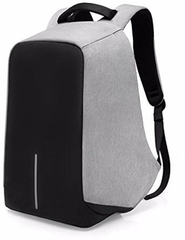 15.6 inch Laptop Backpack  (Black, Grey)