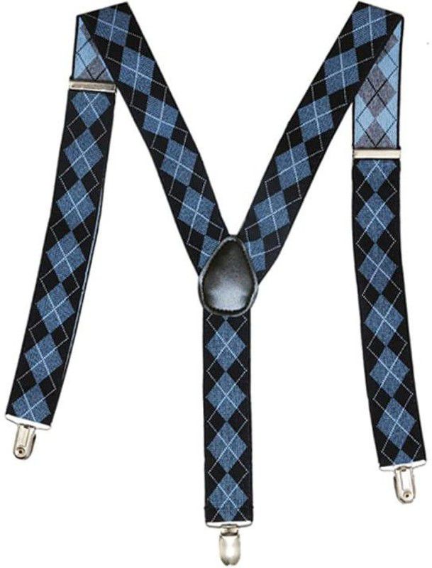 One Point Collections Y- Back Suspenders for Boys, Men, Women  (Multicolor)