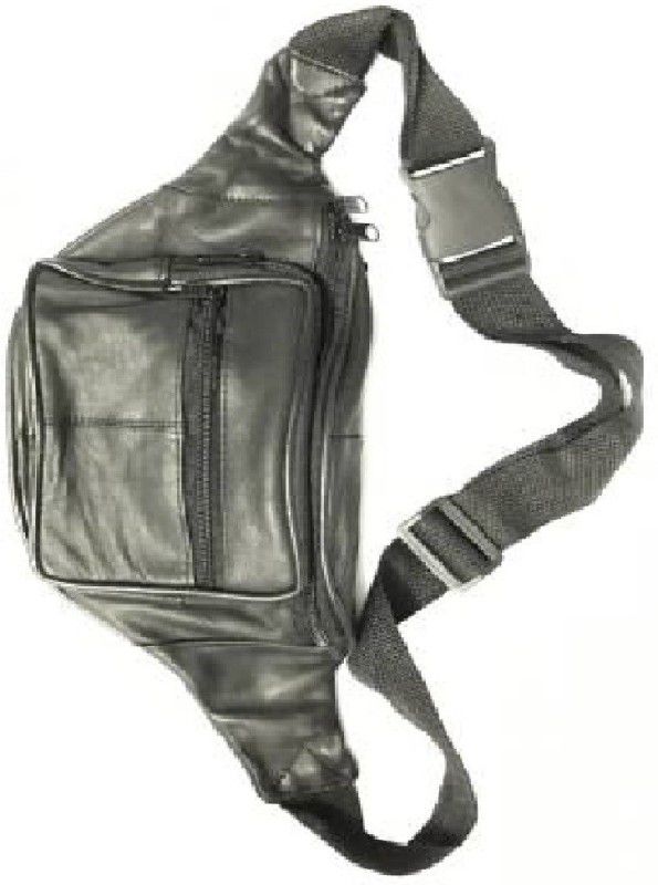 fozti Multipurpose Travel Comfortable Waist Bag  (Black)