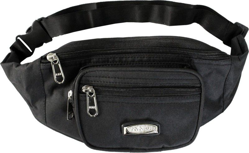 PooloA PoloA1 Waist Bag  (Black)
