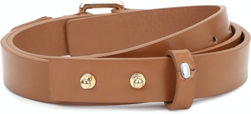 Women Casual Brown Genuine Leather Belt