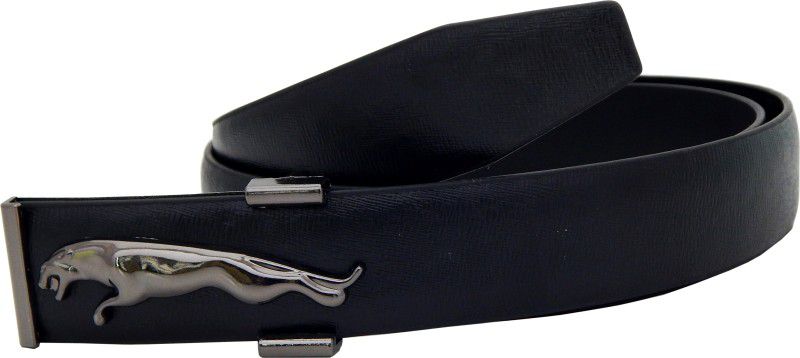 Men Formal, Casual Black Artificial Leather Belt
