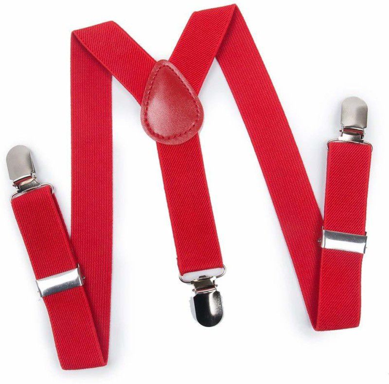 Take N Shine Y- Back Suspenders for Boys  (Red)