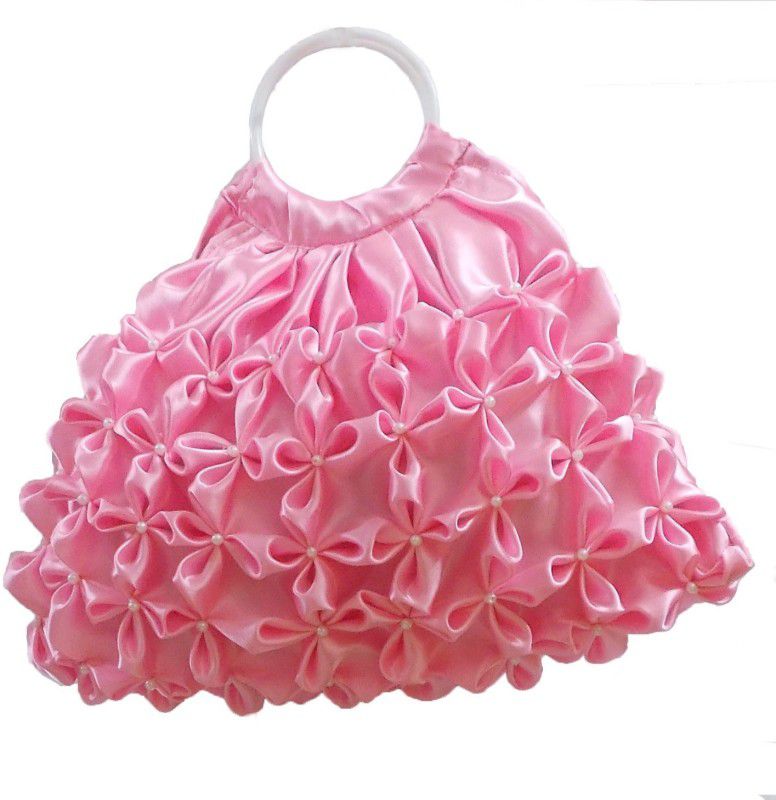 Girls Pink Hand-held Bag - Extra Spacious