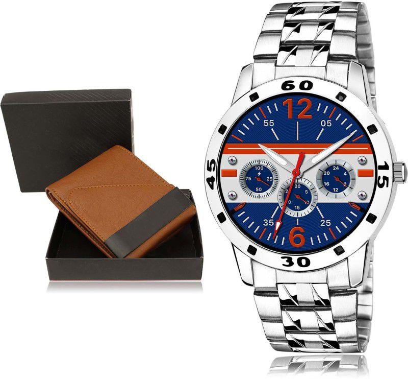 Neutron Watch & Wallet Combo  (Brown, Blue)