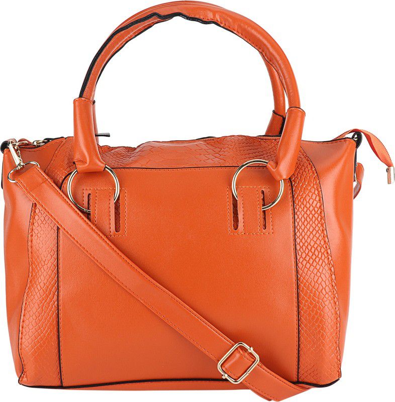 Girls Orange Hand-held Bag - Regular Size