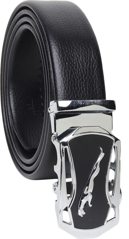 Men Casual, Party, Formal Black Texas Leatherite, Artificial Leather Belt