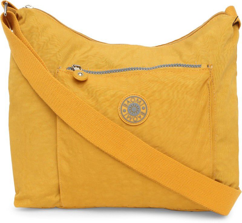 Men & Women Orange Shoulder Bag