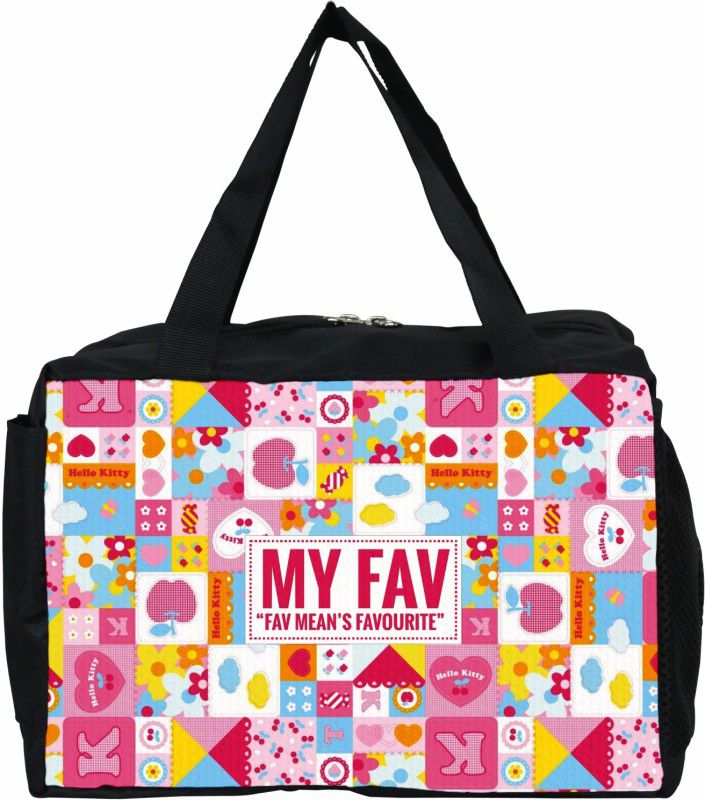MY FAV Elephant Print Diaper Bag Waterproof Multipurpose Bag  (Multicolor, 8 L)