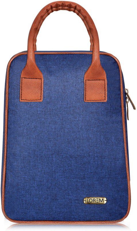 LOREM CM-TB01 Blue Lunch/Tiffin/Storage Bag Men & Women Office, College & School Waterproof Lunch Bag  (Blue, 3 L)