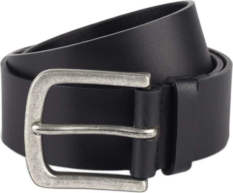 Men & Women Casual Black Genuine Leather Belt