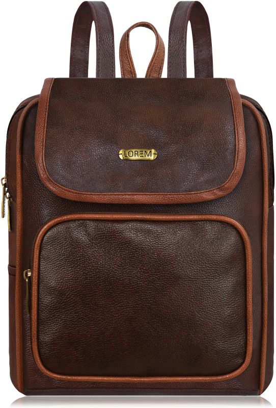 LOREM Exclusive Women & Girl Travel, Shoulder bag,backpack For Collage,Office-BP03-CMM Waterproof Weekender  (Maroon, 6.19 L)