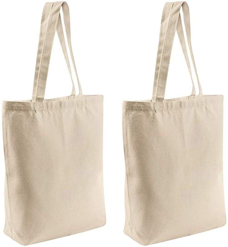 Men & Women Beige Shoulder Bag  (Pack of: 2)
