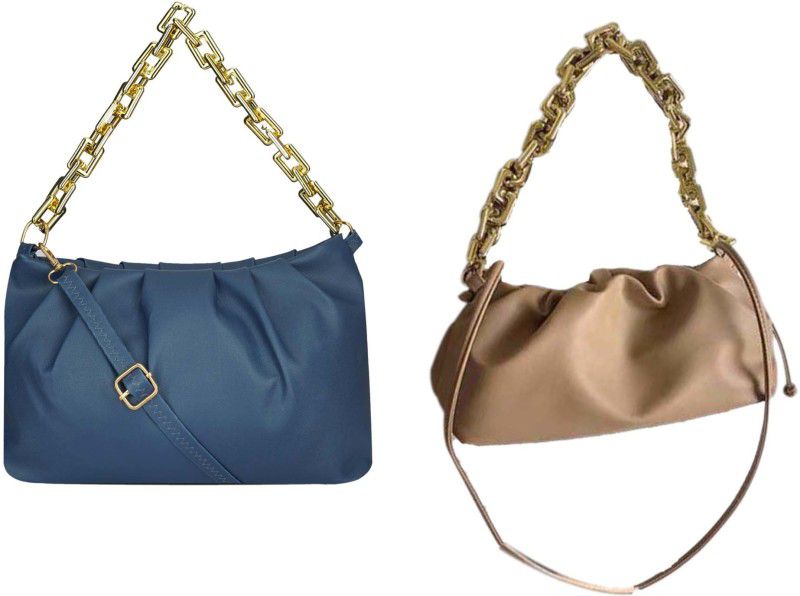 Blue, Multicolor Girls Sling Bag  (Pack of 2)