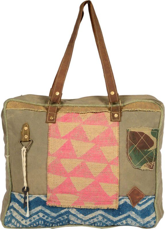 PRITI Rug Canvas Bag Shoulder Bag  (Multicolor, 18 L)