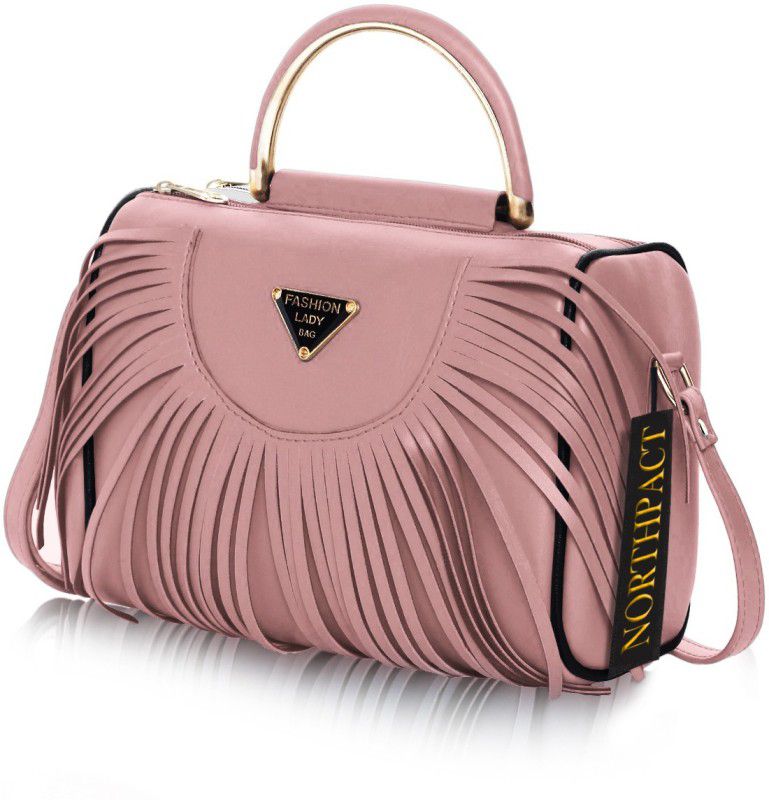 Pink Sling Bag Latest Trend Party Wear Sling Bag With Adjustable Strap For Girls
