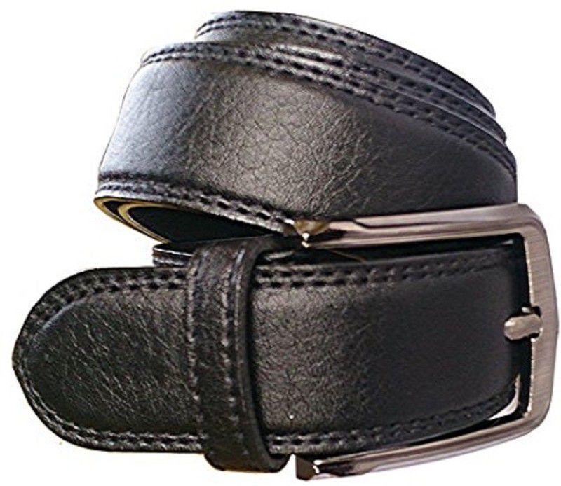 Men Casual, Party, Formal, Evening Black Synthetic Belt