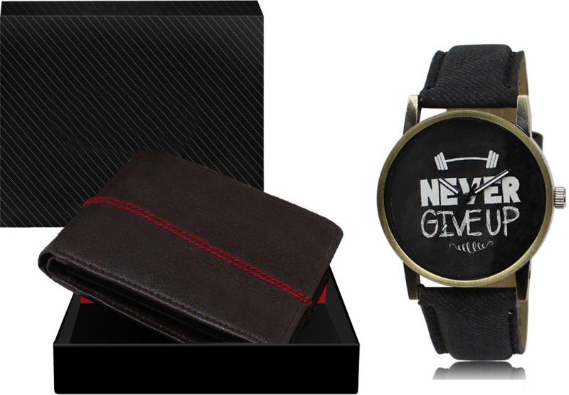 SWIFFIN Watch & Wallet Combo  (Multicolor)