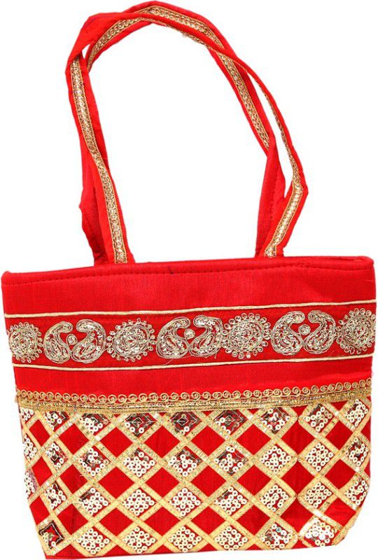 Girls Red Hand-held Bag - Extra Spacious