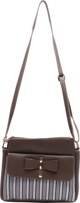 Casual, Party Brown Clutch - Regular Size