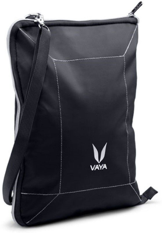 Vaya Tyffyn Cotton BagMat with Sling, Black - Waterproof Lunch Bag  (Black, 1 L)