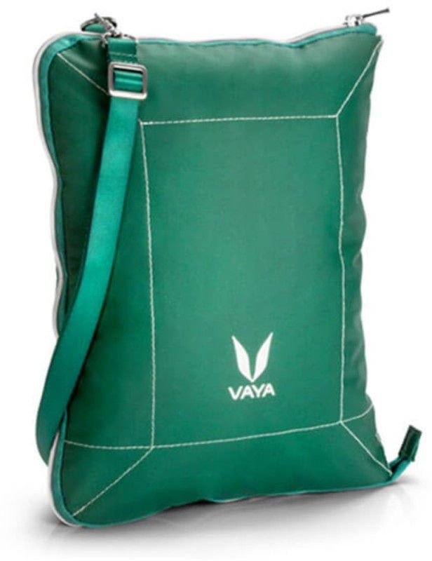 Vaya Tyffyn Cotton BagMat with Sling, Green - Waterproof Lunch Bag  (Green, 1 L)